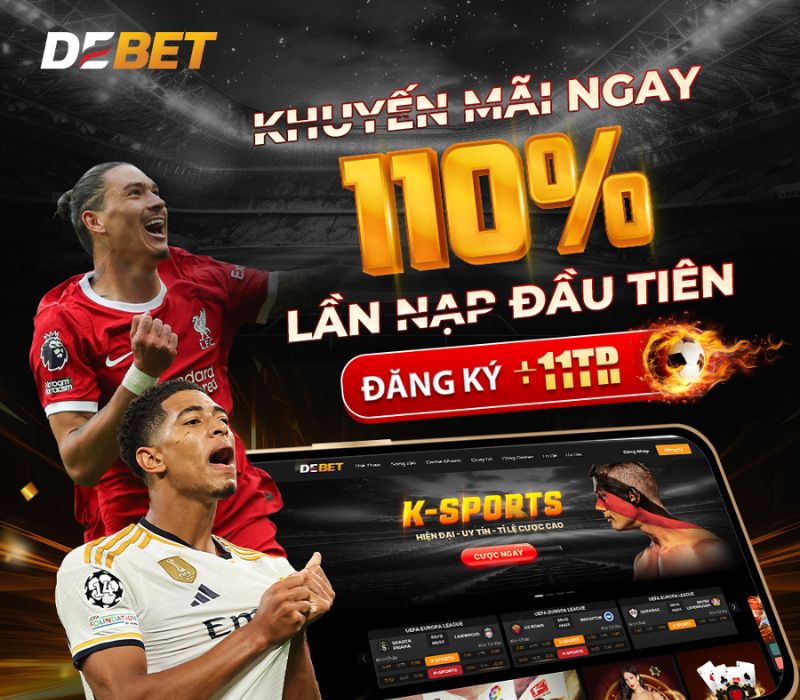 Khuyến mãi 110% khi đăng ký thành viên và nạp lần đầu tiên