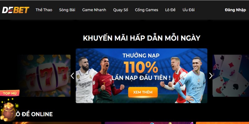 Một số điều cần lưu ý khi nạp tiền Debet