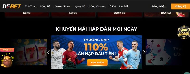 Thông báo các khuyến mãi hot trong ngày
